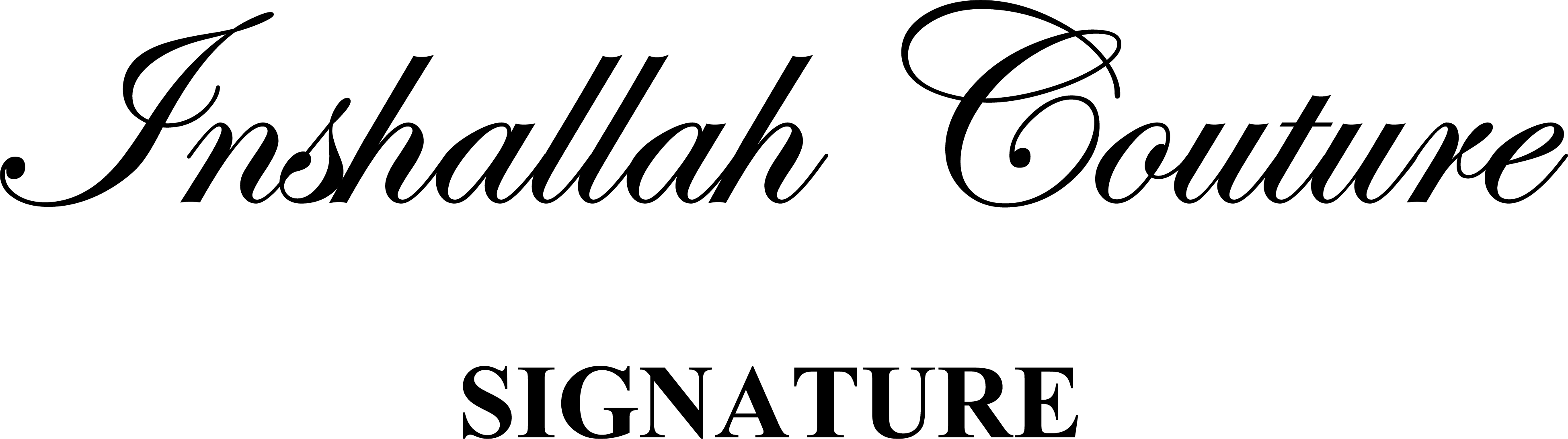 Inshallah Couture Logo-White